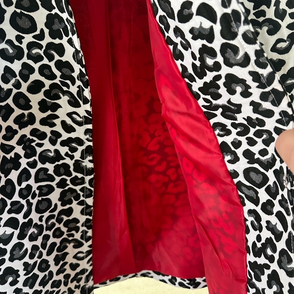 Erin Animal Print Jacket Size Large - Picture 5 of 9